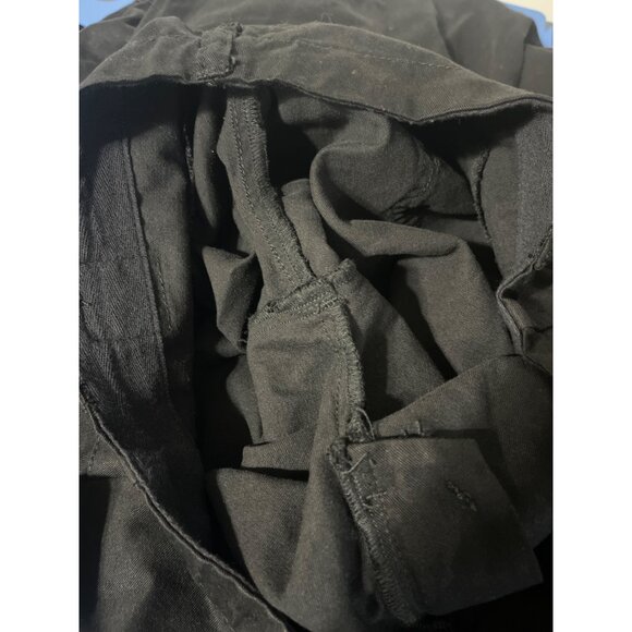 UNIF Women Pants Ruched Bottom in Black size 27 - Picture 6 of 14